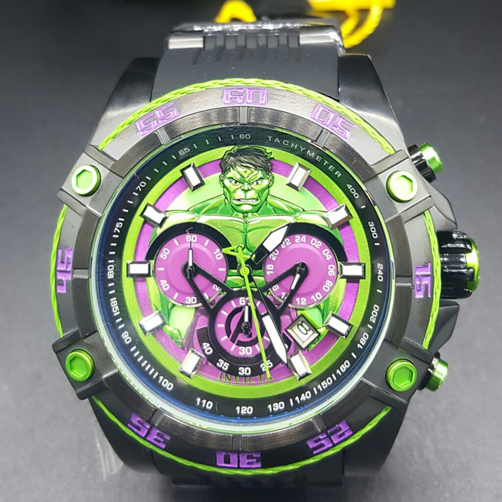 FIRM PRICE-INVICTA LIMITED EDITION HULK WATCH